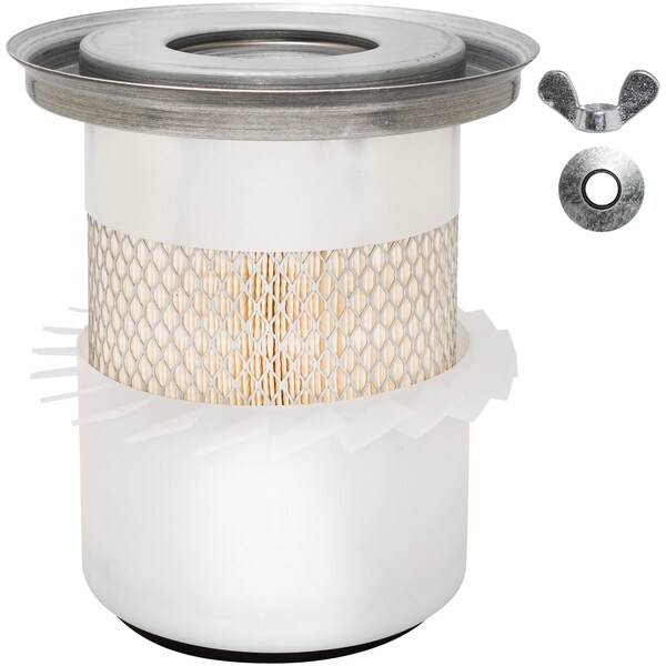 Baldwin Filters Air Filter, 7-13/16 x 9-5/16 in. PA3910-FN - main